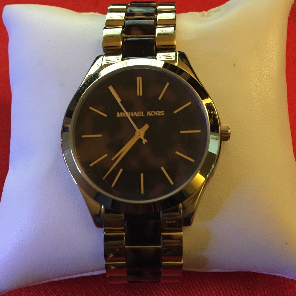 Michael Kors Women's Slim Runway Watch - Picture 1 of 4